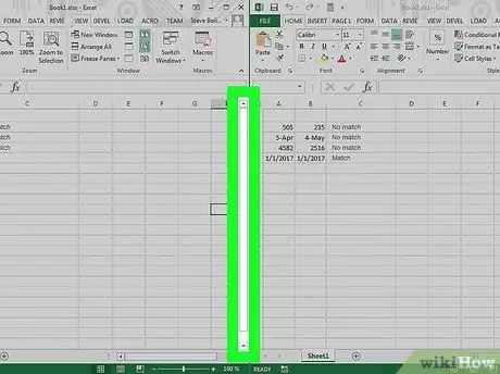 Vergelyk data in Excel Stap 11