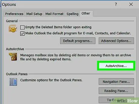 Outlook 2007 дээр архивлах Алхам 7