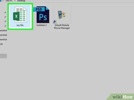 Aprire un file Excel protetto da password Passaggio 1