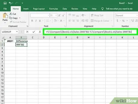 Bandingkan Dua Fail Excel Langkah 34