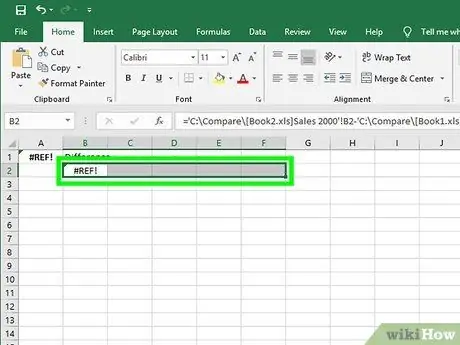 Хоёр Excel файлыг харьцуулах 35 -р алхам