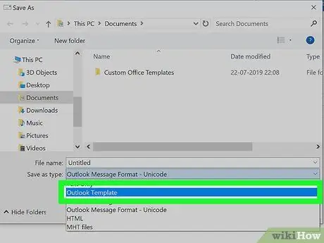 Sediakan Di Luar Pejabat di Outlook Langkah 22