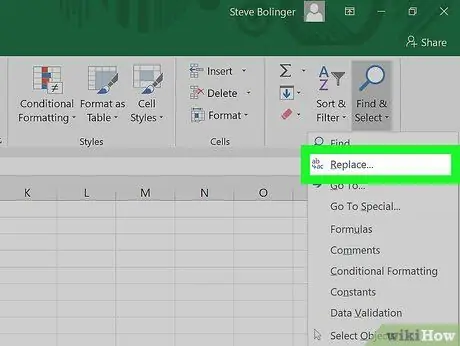 Excel Adım 3'te Virgülü Nokta Olarak Değiştirin