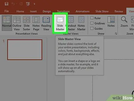 أضف رأسًا في Powerpoint الخطوة 2