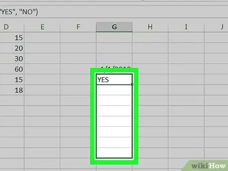 قارن التواريخ في Excel على الكمبيوتر الشخصي أو Mac الخطوة 7