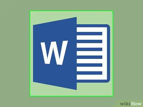 Добавить заголовок в Microsoft Word Шаг 1