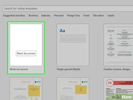 Dodajte zaglavlje u Microsoft Word 2. korak