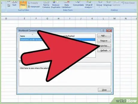 በ Microsoft Excel ደረጃ 10 ውስጥ የ SQL መጠይቅ ያስገቡ