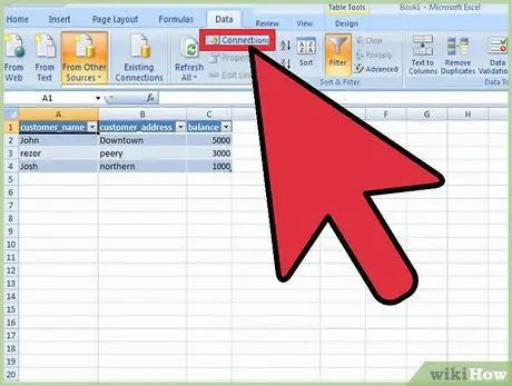 ჩადეთ SQL შეკითხვა Microsoft Excel– ში ნაბიჯი 9