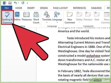 Ελέγξτε τα σημεία στίξης στο Microsoft Word Βήμα 10