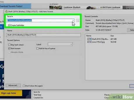 Pakua Sinema Kutumia uTorrent Hatua ya 13