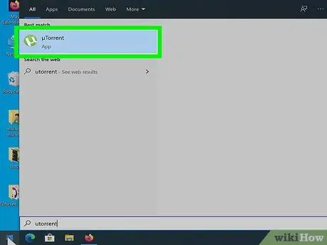 Filmlarni uTorrent 5 -qadam yordamida yuklab oling