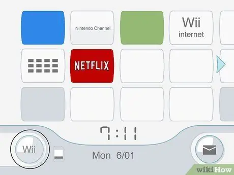 Een Netflix-account wijzigen op Wii Stap 2