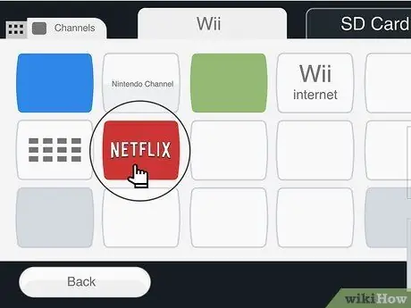 Cambiar una cuenta de Netflix en Wii Paso 5