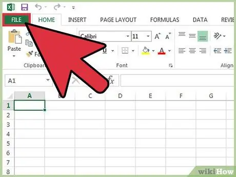 Գրեք պարզ մակրո Microsoft Excel- ում Քայլ 2