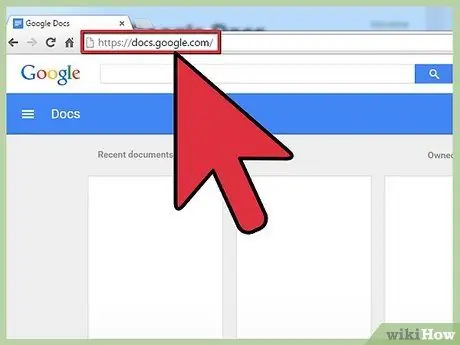 Kongsi Dokumen Google Langkah 1