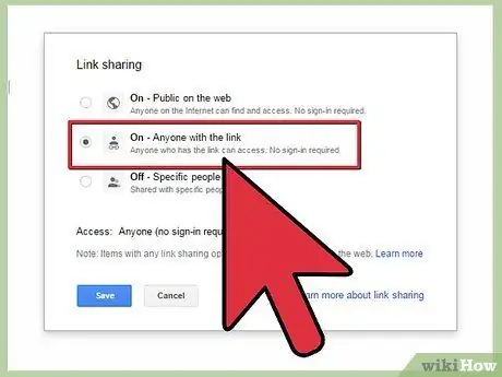 გააზიარეთ Google Docs ნაბიჯი 10