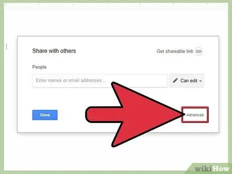 Comparteix Google Docs Pas 8