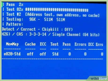 Provoni RAM -in e PC me MemTest86 Hapi 7