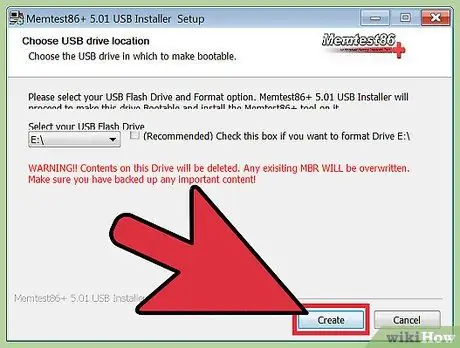 Kuaj PC RAM nrog MemTest86 Kauj Ruam 9