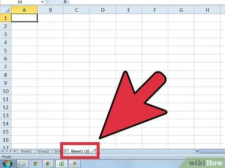 Excel ish varag'ini nusxalash 5 -qadam