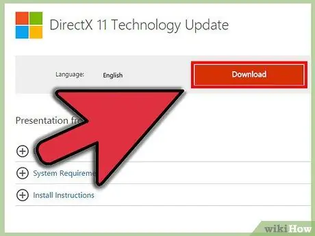 Desinstal·leu el pas 6 de Directx