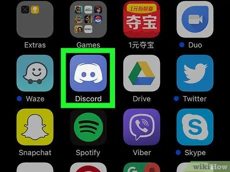 Tinggalkan Saluran Discord pada Android Langkah 1