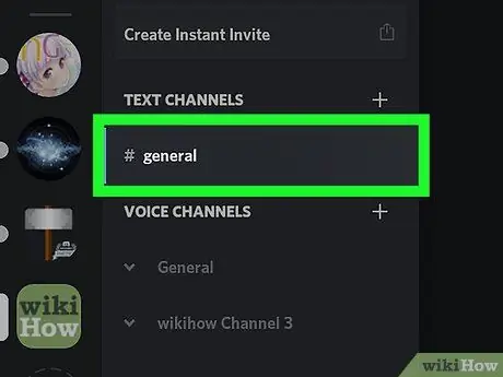 Lahutage Discord Channelist Androidis 11. samm