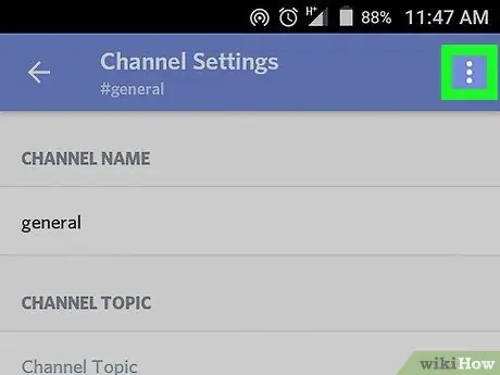 Dejar un canal de Discord en Android Paso 14