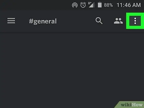 Lăsați un canal Discord pe Android Pasul 5