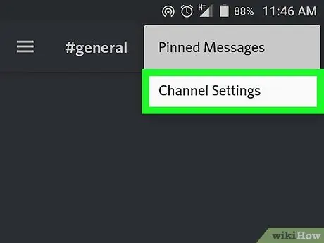 Leave a Discord Channel on Android Step 6