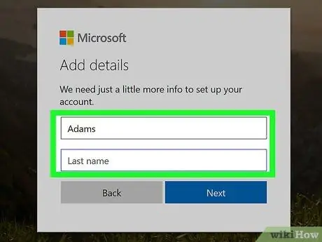 Create a Hotmail Account Step 7