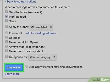 Interrompi la posta indesiderata in Gmail Passaggio 7