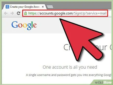 Configurați un cont Gmail Pasul 2