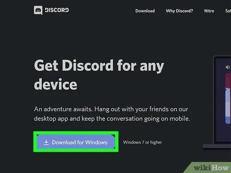 Используйте Discord на ПК или Mac Шаг 1