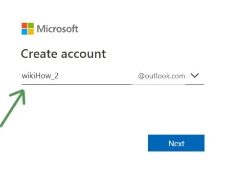 Outlook-e-mailaccount maken Stap 3