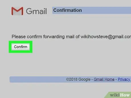 Transférer Gmail Étape 25