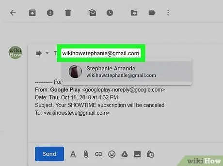 Transférer Gmail Étape 5