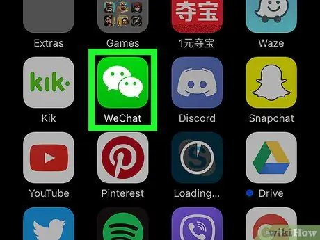 Prisijunkite prie „WeChat“kompiuteryje ar „Mac“1 veiksmas