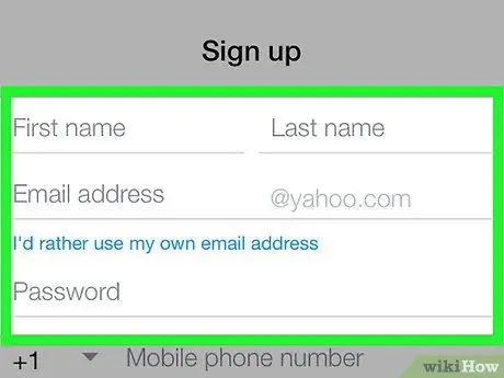Ստեղծեք Yahoo! Փոստային հաշիվ Քայլ 15