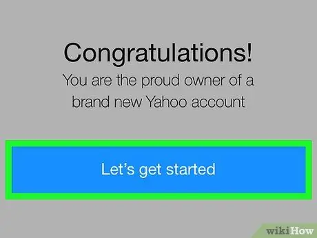 Configurez un compte Yahoo! Compte de messagerie Étape 21