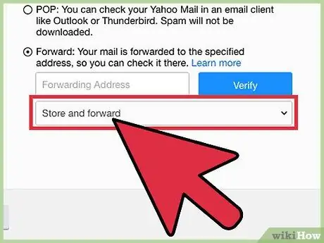 Videresend Yahoo Mail til Gmail Trin 6