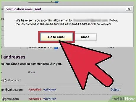 Přeposlat Yahoo Mail do Gmailu Krok 9