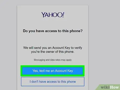 Canviar una contrasenya a Yahoo! Correu Pas 14