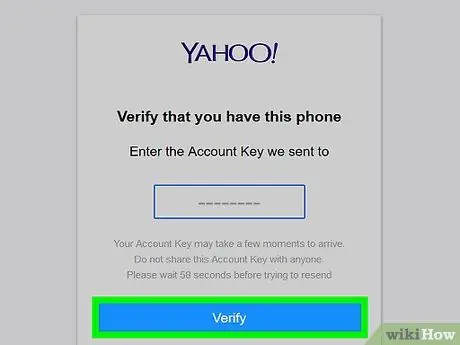 Cambia una password in Yahoo! Posta Passaggio 17