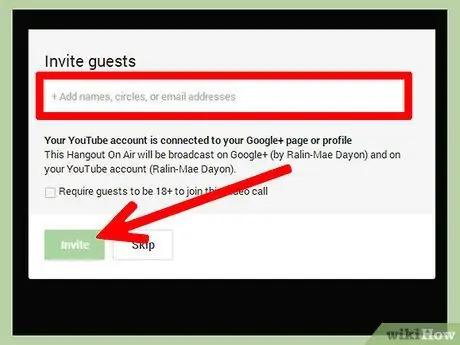 Gunakan Google+ Hangouts Langkah 10