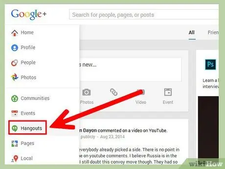 Tumia Hangouts ya Google+ Hatua ya 2