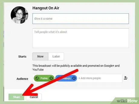 ใช้ Google+ แฮงเอาท์ ขั้นตอนที่ 9