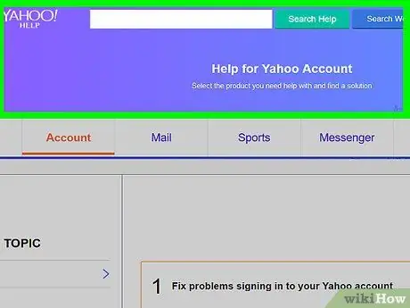 Contacter Yahoo Étape 10