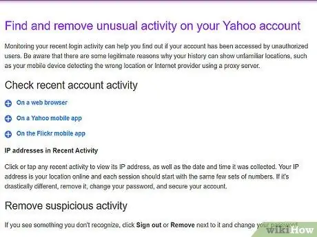 Επικοινωνήστε με το Yahoo Step 15